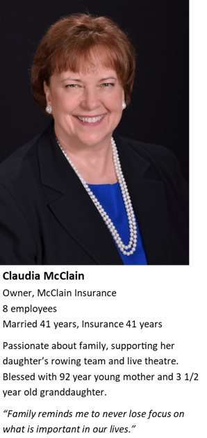 Claudia McClain - women in insurance