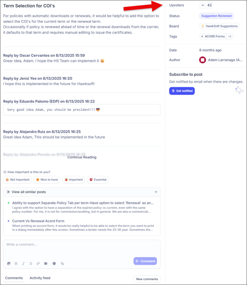 Community - View Post