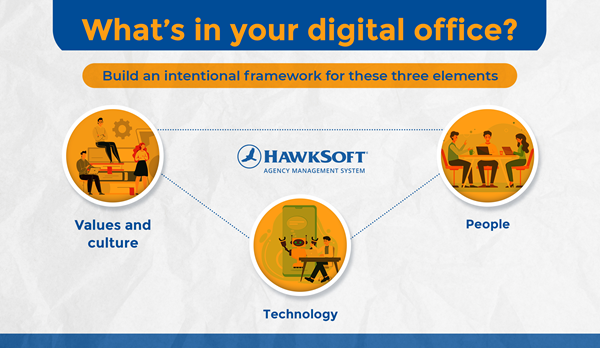 Digital office graphic - 600