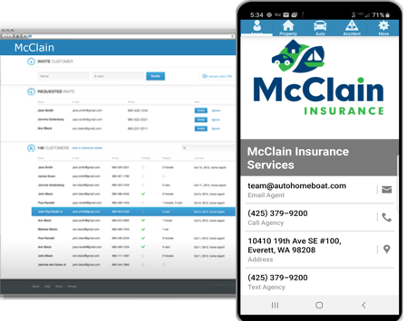 Insurance Agent Mobile App