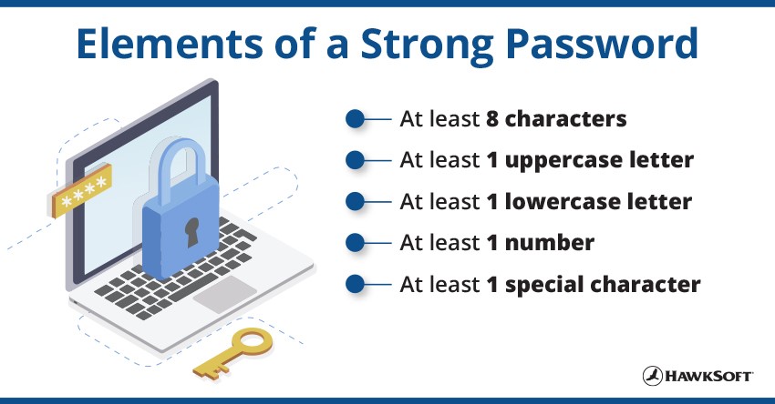 create a strong password