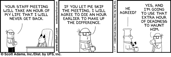 staff meetings